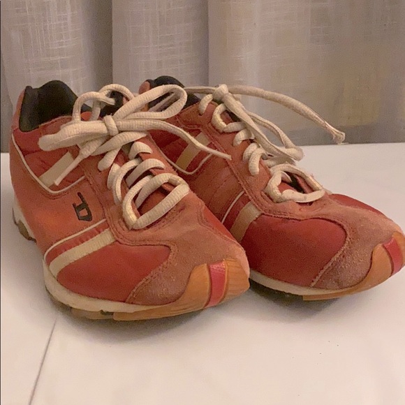 Vintage Diesel Proton Red Sneakers 85 